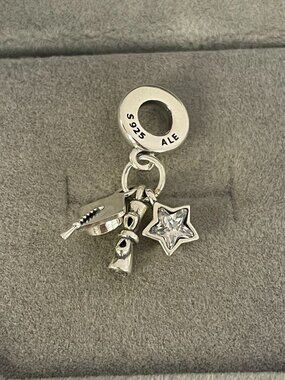 Pandora Graduation Triple Dangle Charm